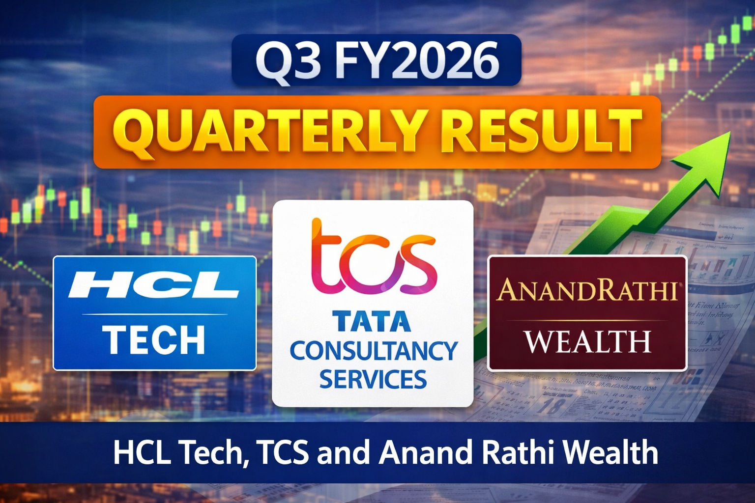 Q3 FY2026 Result Highlights – HCL Tech, TCS &  Anand-Rathi Wealth