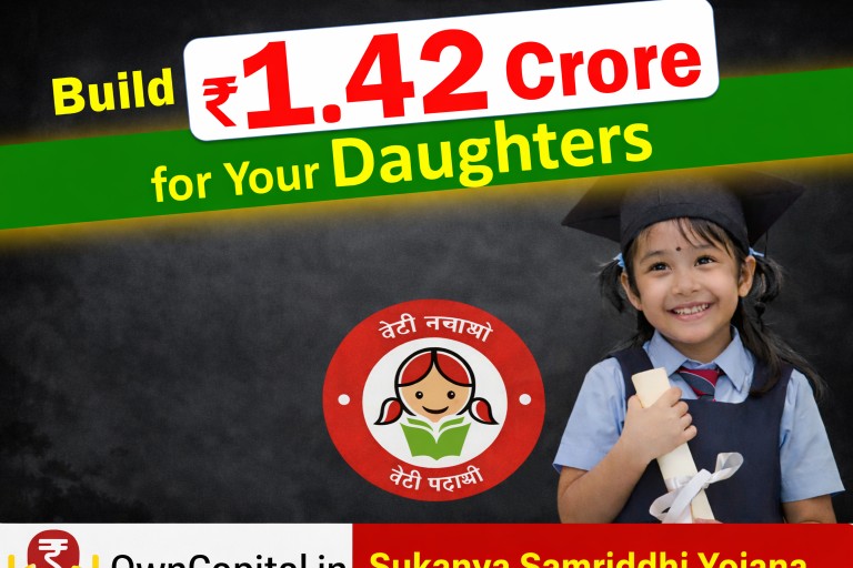 Create Large Fund for your Daughters through Sukanya Samriddhi Yojana (Simple & Safe Plan)