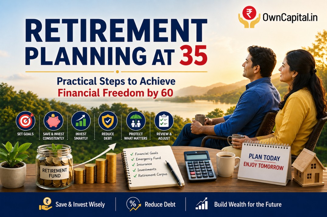 Retirement Planning at 35: A Practical 9-Step to Achieve Financial Freedom by 60